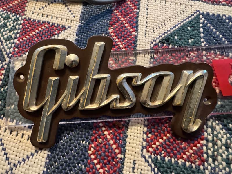 1961-1963 Gibson Amplifier Logo image 1