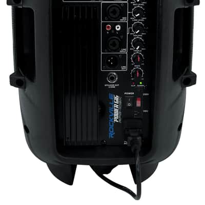 Rockville RPG102K 10" Speakers DJ PA System w/Bluetooth+Mic+Stands+Mackie Mixer image 11