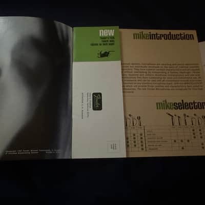 2 x Fender Accessories catalog from 1968 image 2