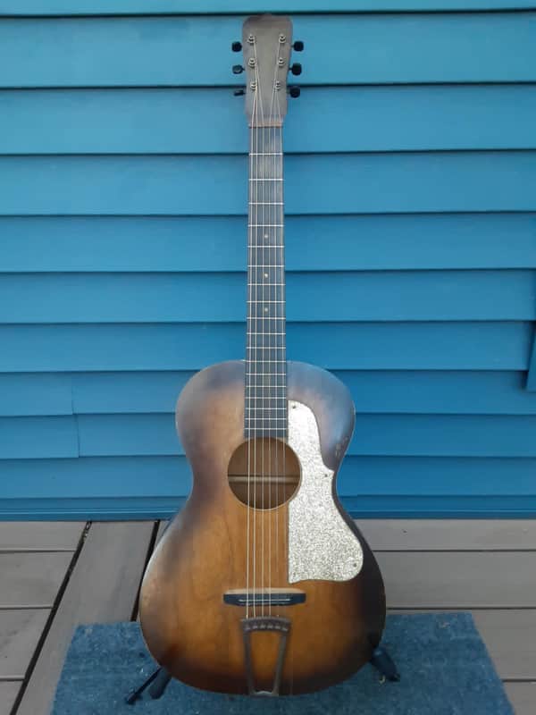 Regal Pre-War Vintage Parlor Guitar (*sparkle pick guard) image 1