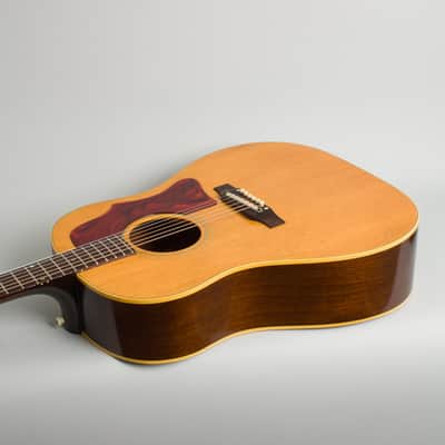 Gibson  J-50 Adj. Flat Top Acoustic Guitar (1965), ser. #364820, black tolex hard shell case. image 7