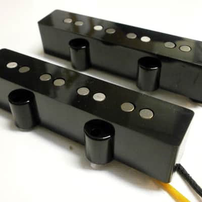 Q pickups Jazz Bass 70s set VINTAGE CORRECT 1970 - 1979 Fits Fender Jazz Bass CUSTOM SHOP Squire image 12