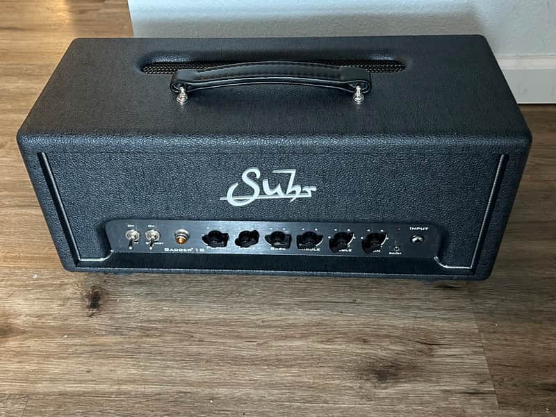 Suhr Badger 18 V2 18-Watt Guitar Amp Head 2016 - Present - Black image 1