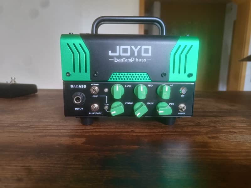 Joyo BaDass Bantamp 50 watt Tube Pre Amp Bass Guitar Amp Head  New for 2021 image 1