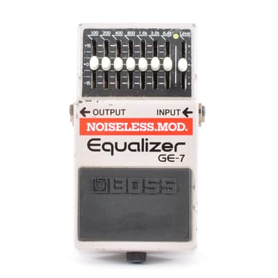 Boss GE-7 Modified Noiseless Equalizer Made In Taiwan 2001 PSA.OK Guitar Effects Pedal UsedJ From Japan #MO60323 image 2