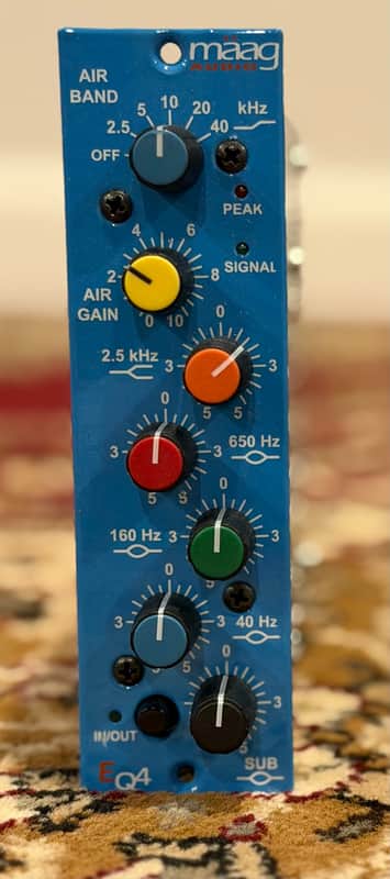 Maag Audio EQ4 500 Series Equalizer Module 2010s - Blue image 1