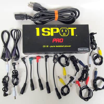 Used Truetone 1 SPOT Pro CS12 Isolated Pedalboard Power Supply W/ Cables VGC image 14