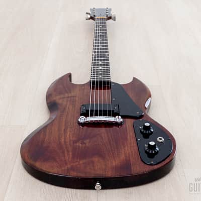 1972 Gibson SG-1 Cherry Vintage Guitar 100% Original w/ Case, Tarback Mini Humbucker image 10