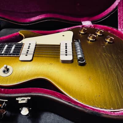 Gibson Les Paul Custom Goltop 1954 Murphy Lab Heavy Aged Double Gold 2023 - Goldtop image 10