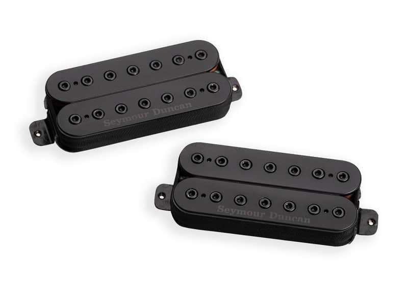 Seymour Duncan Mark Holcomb Alpha & Omega 7-String Humbucker set - black image 1
