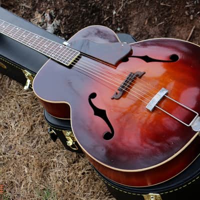 ~Tone Monster~ 1952 Wabash by Kay Jumbo Jazzbox Archtop Guitar ~ Made in USA! Harmony Silvertone ! image 12
