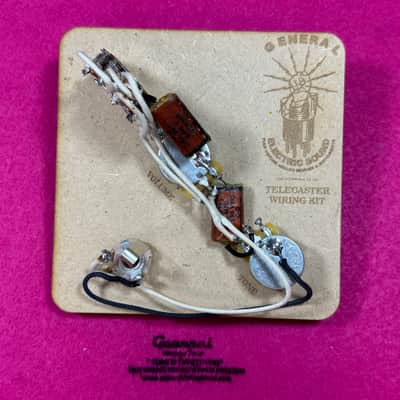General Vintage Tone® Pre-Wired Harness Electronics for Telecaster® “Esquire ® ” Phone book capacitors image 7