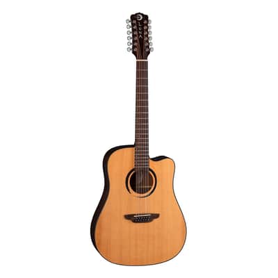 Luna WABI SABI 12-String Acoustic/Electric Dreadnought Guitar - Open Box image 2