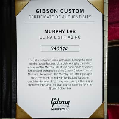 Gibson Custom 1959 Les Paul Standard Reissue Murphy Lab Ultra Light Aged- Sunrise Tea Burst 2024 (943970) image 14