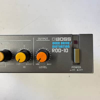 Boss ROD-10 Micro Rack Series Overdrive / Distortion Vintage 80's w/Fuzz Tone image 5