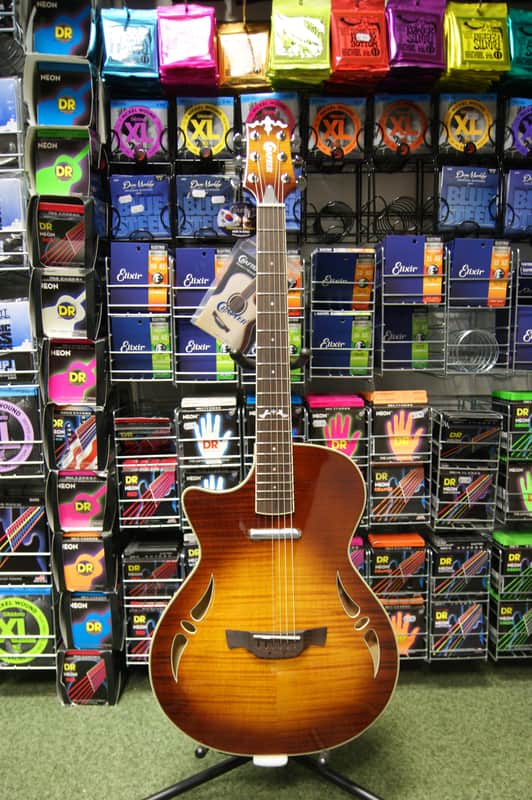 Crafter SA-TMVS L/H semi acoustic guitar left hand model - made in
