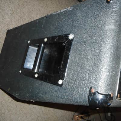 Marshall Model 1982A 100-Watt 16ohm 4x12 Slant Cabinet 1970s - Black/Checker board Grill image 5