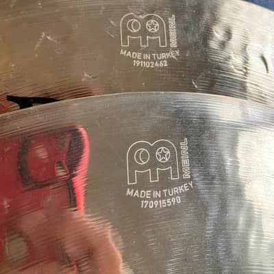 Meinl 14" Byzance Heavy Hammered Hi-Hat Cymbals (Pair) image 12