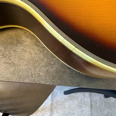 Sam Koontz 17” Seven String #3 1970’s - Sunburst image 9
