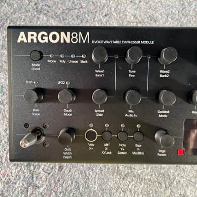 Modal Electronics Argon8M 8 Voice Wavetable Synthesizer Module 2020 - Grey image 15