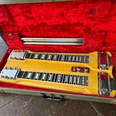 Rickenbacker DW-12 6-String Double-Neck Console Steel Guitar 1955 - 1966 - Blonde image 6