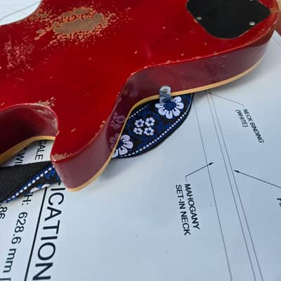 Les Paul Gibson relic art 470 image 8