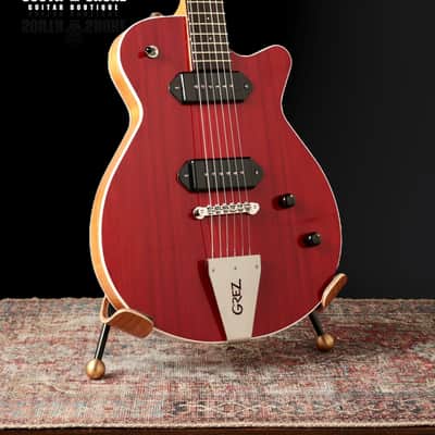 Grez Mendocino 2025 - Stained Red, Fralin Dog Ear P-90’s. NEW (Authorized Dealer) image 1