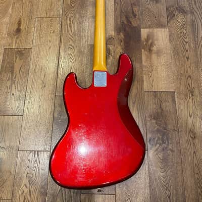 FENDER 62 Jazz Bass Relic Custom Shop 2012 Candy Apple Red image 9