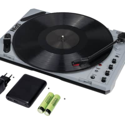 Reloop SPiN | Portable Turntable with Bluetooth & USB Recording | Includes 7in Scratch Vinyl & Crossfader image 8