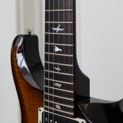 2023 PRS 10th Anniversary S2 Custom 24 - Black Amber electric guitar with PRS hard case image 5
