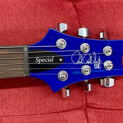 PRS SE Special Semi-Hollow Electric Guitar - Lake Blue w/ Gig Bag image 10