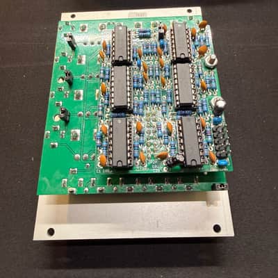 Doepfer A-135-1 QVCA / VCMIX Quad Linear VCA and Voltage Controlled Mixer 2010s - Silver image 3