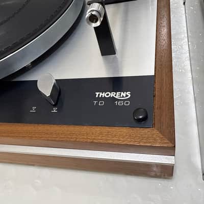 thorens turntable td 160 Made In Germany 197506 Audiophile Vinyl Record Player image 4
