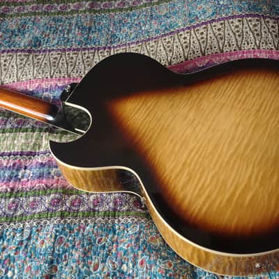 Gibson ES-175 D 2010 headstock repair Vintage Sunburst image 7