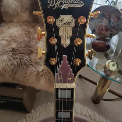 D'Angelico Excel EX-59 17" Hollow Body - Stairstep Tailpiece | Flame Maple Sunburst image 12