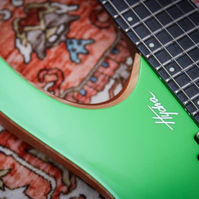 MAYONES MIP Hydra Elite 6 "Solid Slime Green + Ebony" (2023) image 8