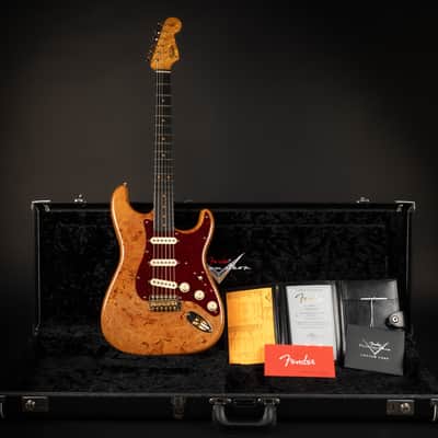 2021 Fender Custom Shop Artisan Maple Burl Stratocaster NOS - Aged Natural | USA Limited Edition Roasted Birdseye Maple Neck Macassar Ebony Fretboard Kloppmann ST60 Pickups | CoA OHSC image 1