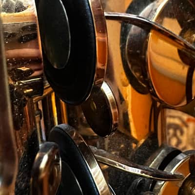 RW Pro Series Tenor Saxophone in Cognac Gold Lacquer with high F# key image 3