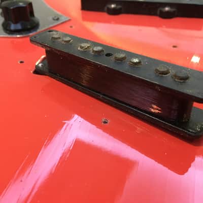 Fender Jazz Bass 1962 - Red Refin image 13
