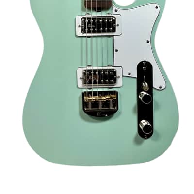 Elliott Guitars Halocaster Custom Surf Green w/ E-Tron Pickups NEW (Authorized Dealer) image 4