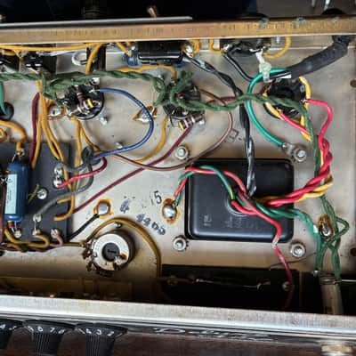 1965 FENDER BLACK FACE DELUXE - AB763 CIRCUIT - EXCELLENT CONDITION image 14