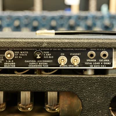 Fender Bassman 100 Head 1969 image 7