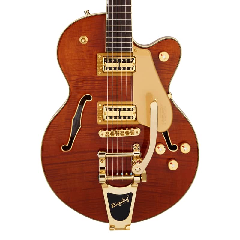 Gretsch Limited Edition Electromatic Flame Okoume Broadkaster Jr. image 2