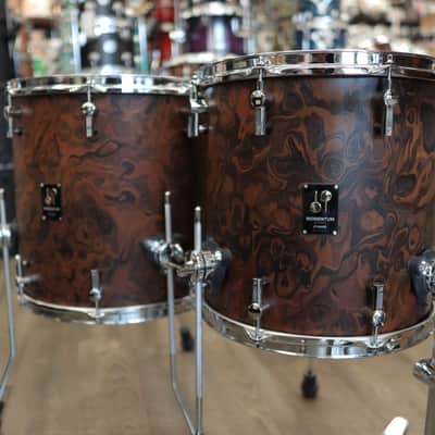 Demo Sonor Momentum Beech 5-pc Shell Pack 22/10/12/14/16 (California Burl) image 7