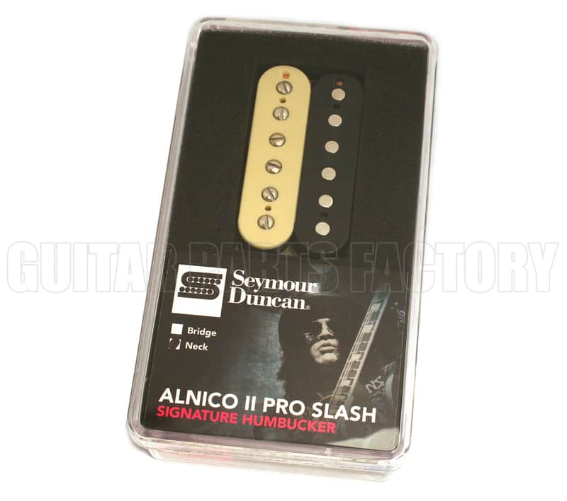 11104-06-Z Seymour Duncan Zebra Alnico II Pro Slash Humbucker Neck Pickup APH-2n image 1