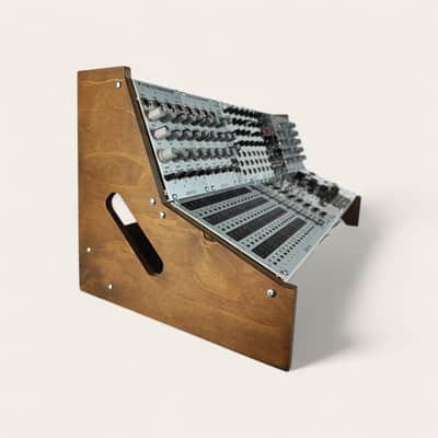 Module Wooden Eurorack 12U 104 HP Wood Stand Case Organizer Synthesizer image 1