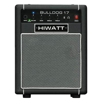 Hiwatt Bulldog 17 Bass Practice Combo Amplifier with Bluetooth, 17 Watts, 8 Inch Speaker, 3 Band EQ image 1