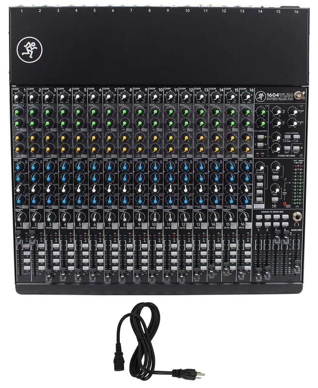 Mackie 1604VLZ4 16-channel Compact Analog Low-Noise Mixer w/ 16 ONYX Preamps image 1