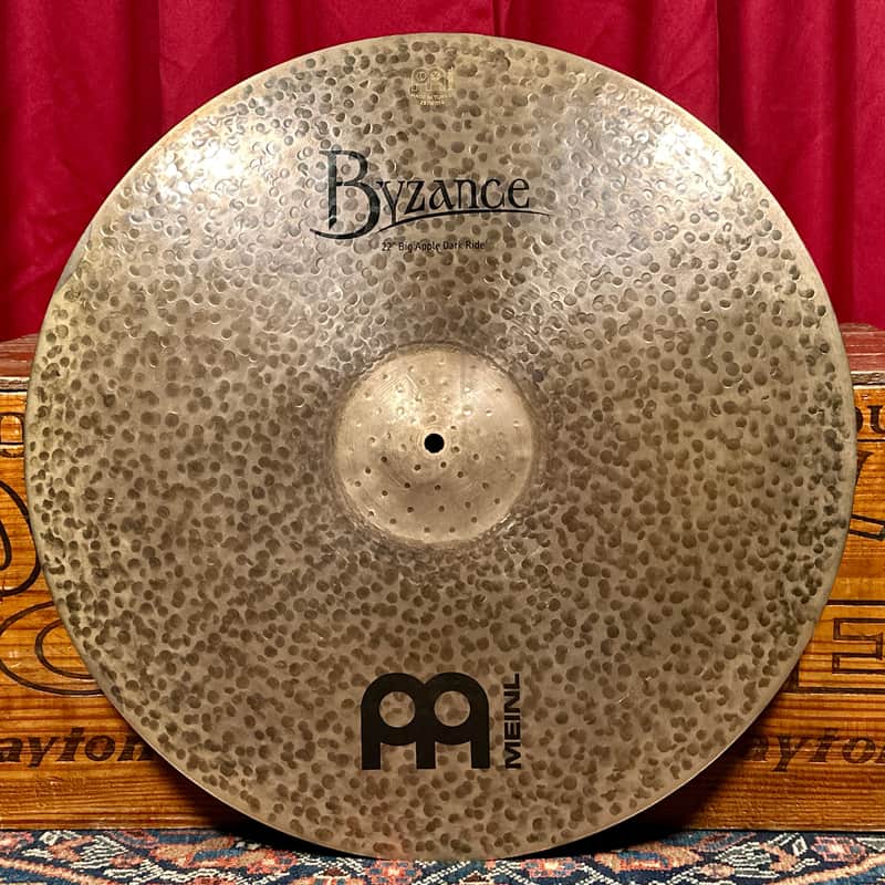 22" Meinl Byzance Dark Big Apple Dark Ride Cymbal 2312g *Video* image 1