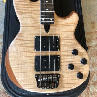 Wal MK2 2012 Flame Maple 4 string bass guitar image 3